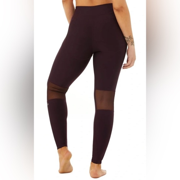 ALO Yoga High Waist Embody leggings Large Black NWOT - Picture 6 of 16